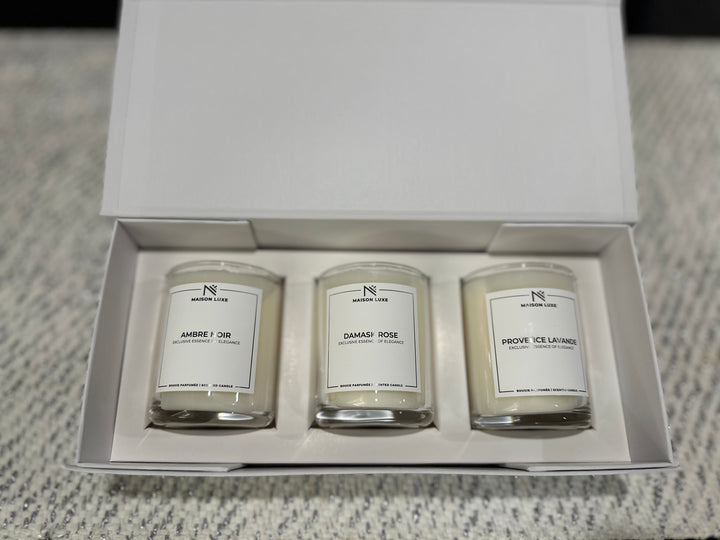 Votive Scented Candle - Black Collection