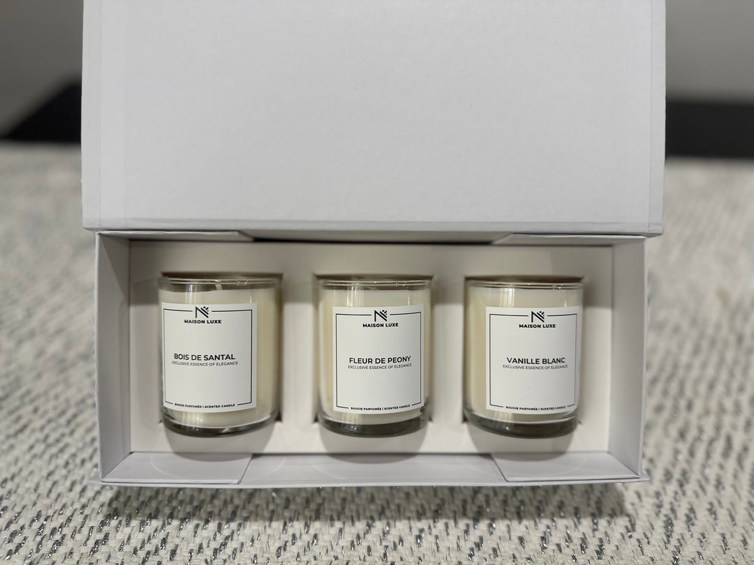 Votive Scented Candle - White Collection
