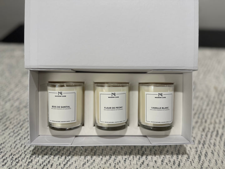 Votive Scented Candle - White Collection